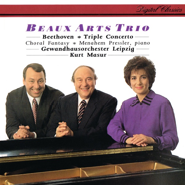 Beethoven: Triple Concerto - Choral Fantasy album cover