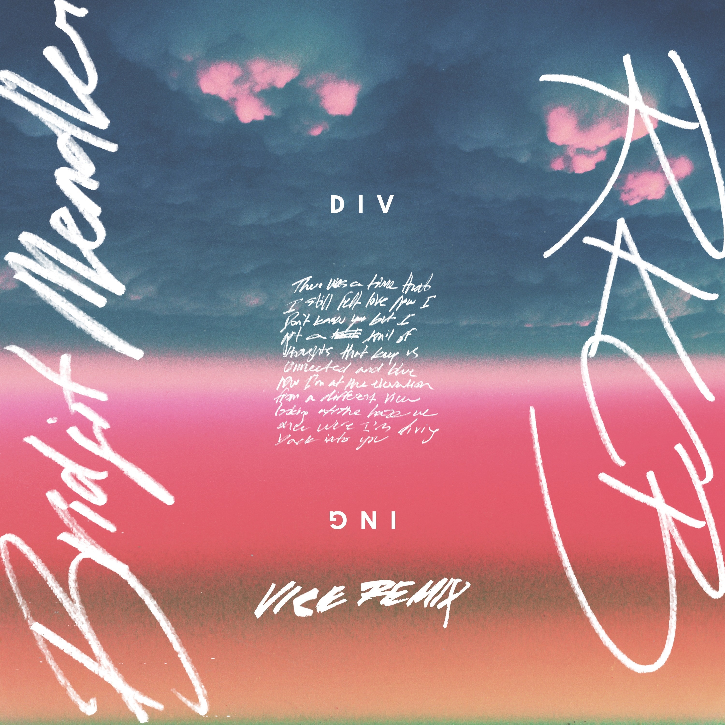 Diving (Vic-E Remix) - Single album cover