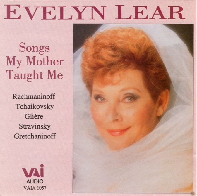 Evelyn Lear - Songs My Mother Taught Me album cover