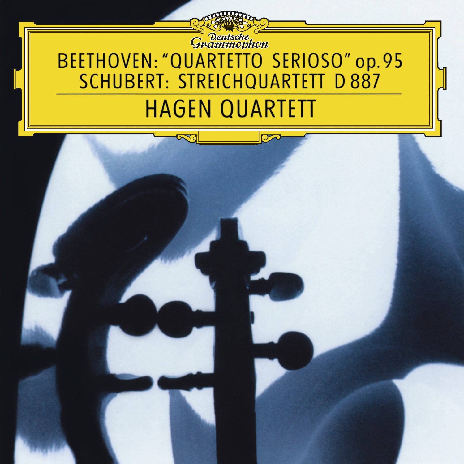 Beethoven: String Quartet No. 11 in F Minor, Op. 95 "Serioso" / Schubert: String Quartet in G, D. 88 album cover