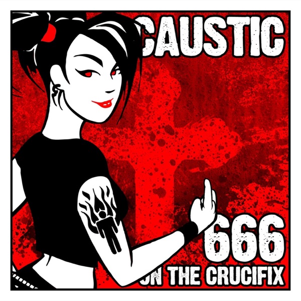 666 On the Crucifix album cover