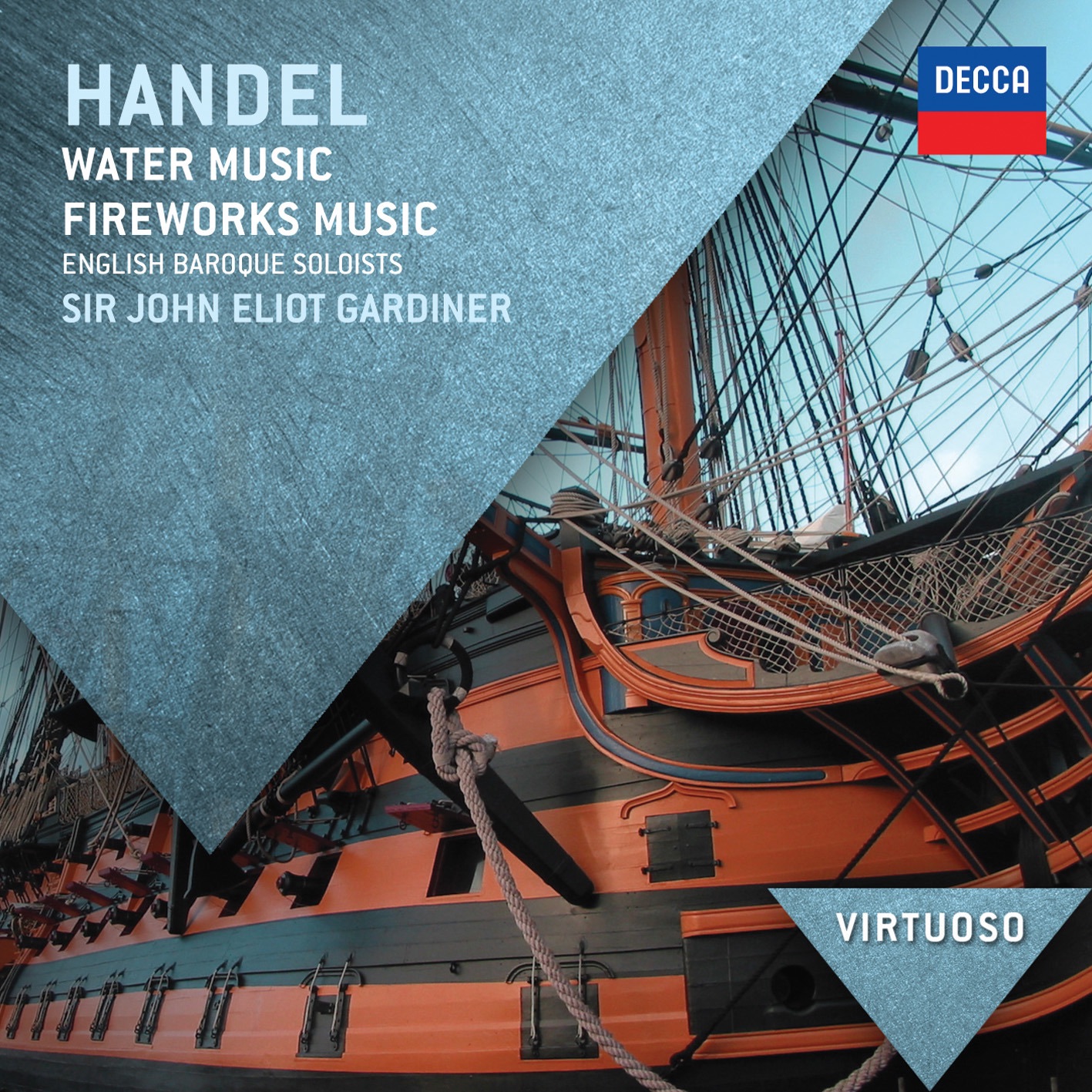 Handel: Water Music & Fireworks Music album cover