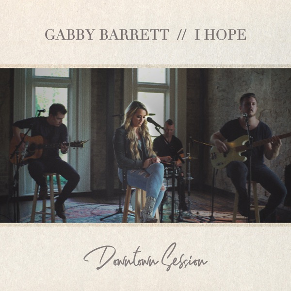 I Hope (Downtown Session) - Single album cover