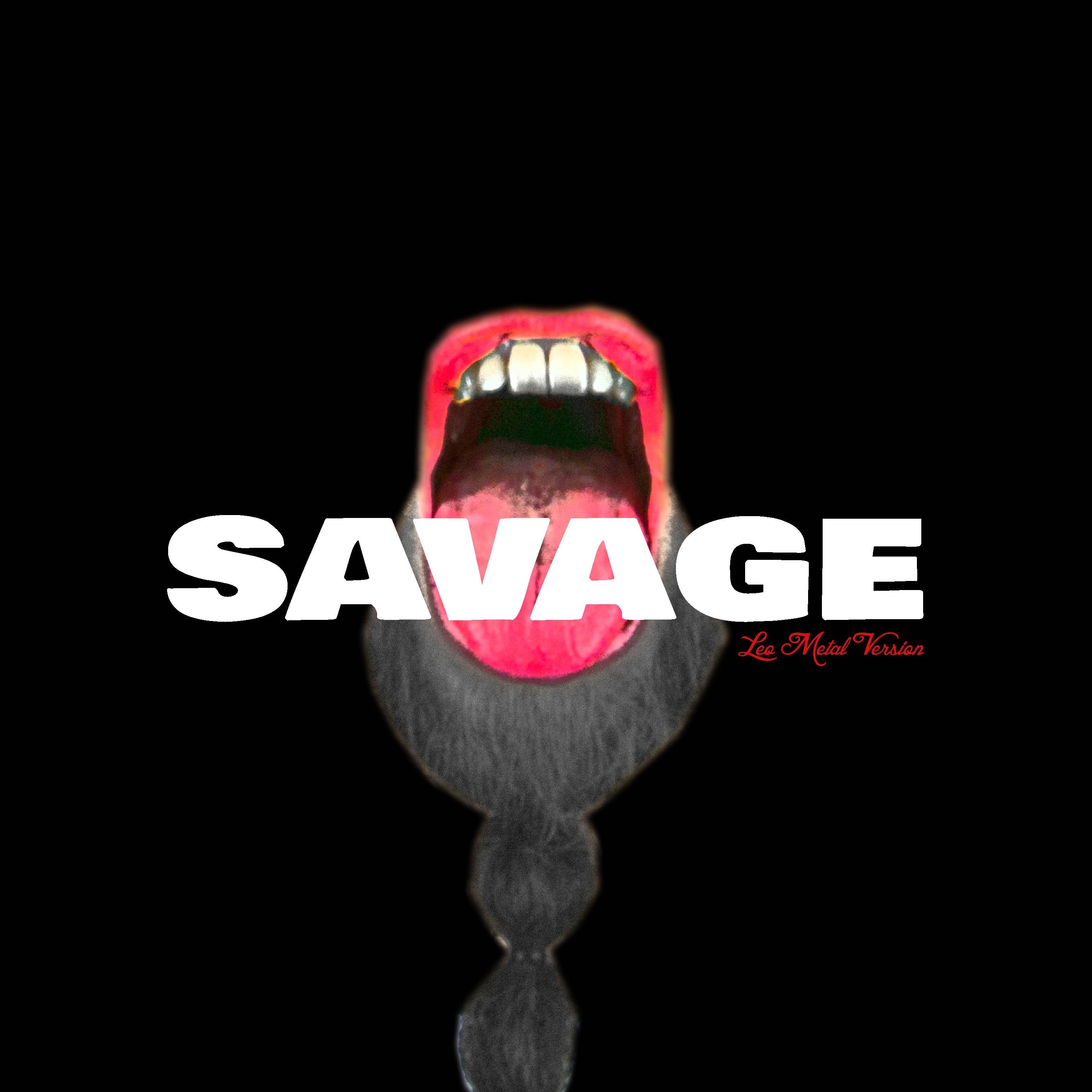 Savage (Metal Version) - Single album cover