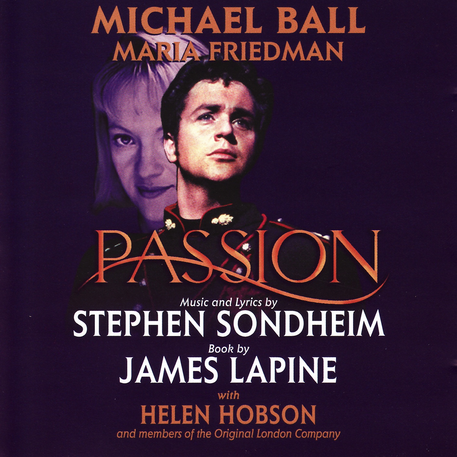 Passion (1997 London Cast Recording) album cover