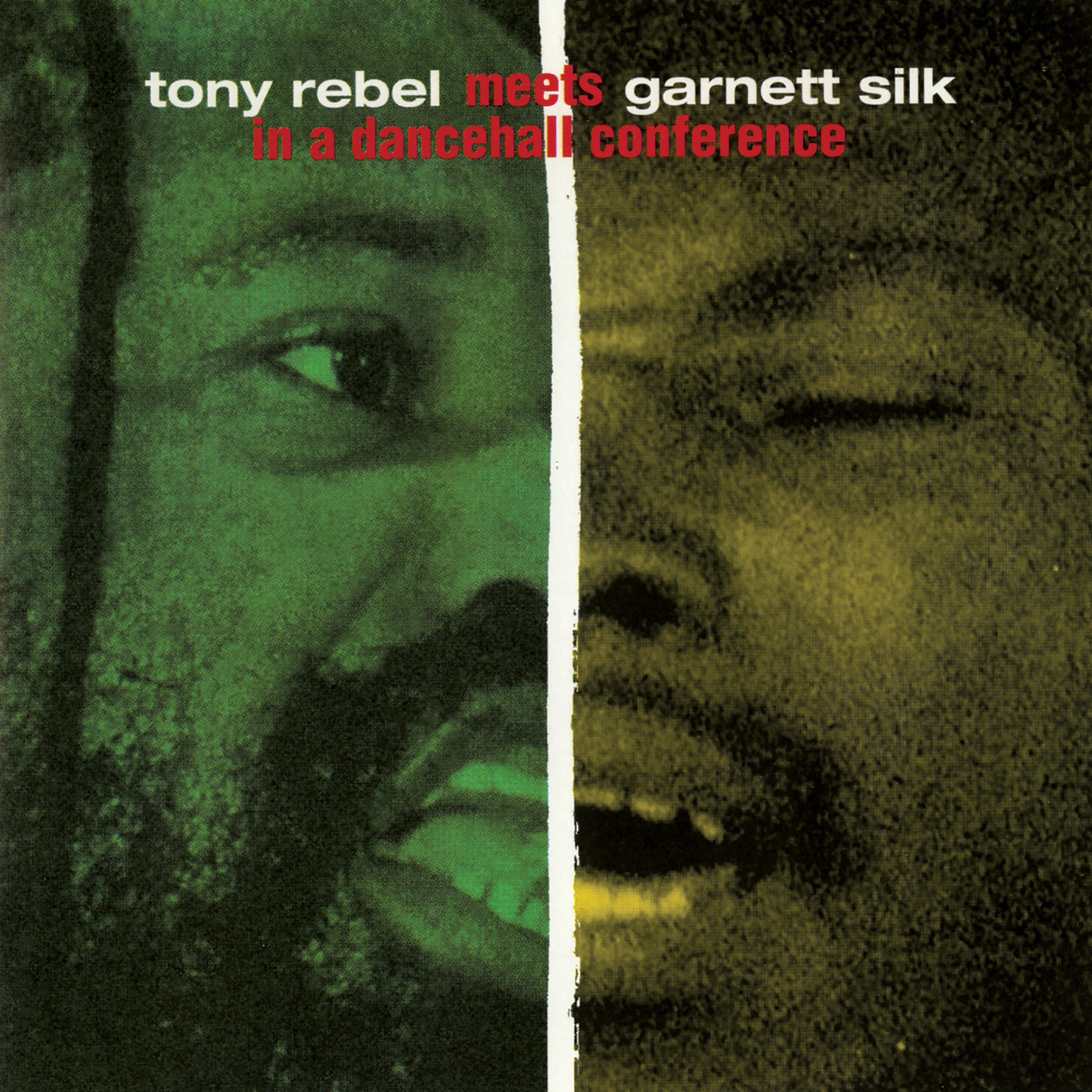 Tony Rebel Meets Garnett Silk In A Dancehall Conference album cover