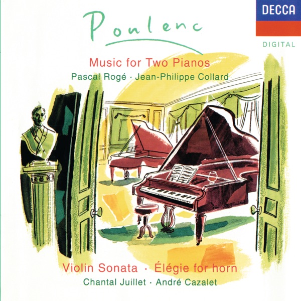 Poulenc: Sonata for 2 Pianos; Violin Sonata etc album cover