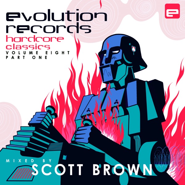 Evolution Records Hardcore Classics, Vol. 8, Part 1 (DJ MIX) album cover