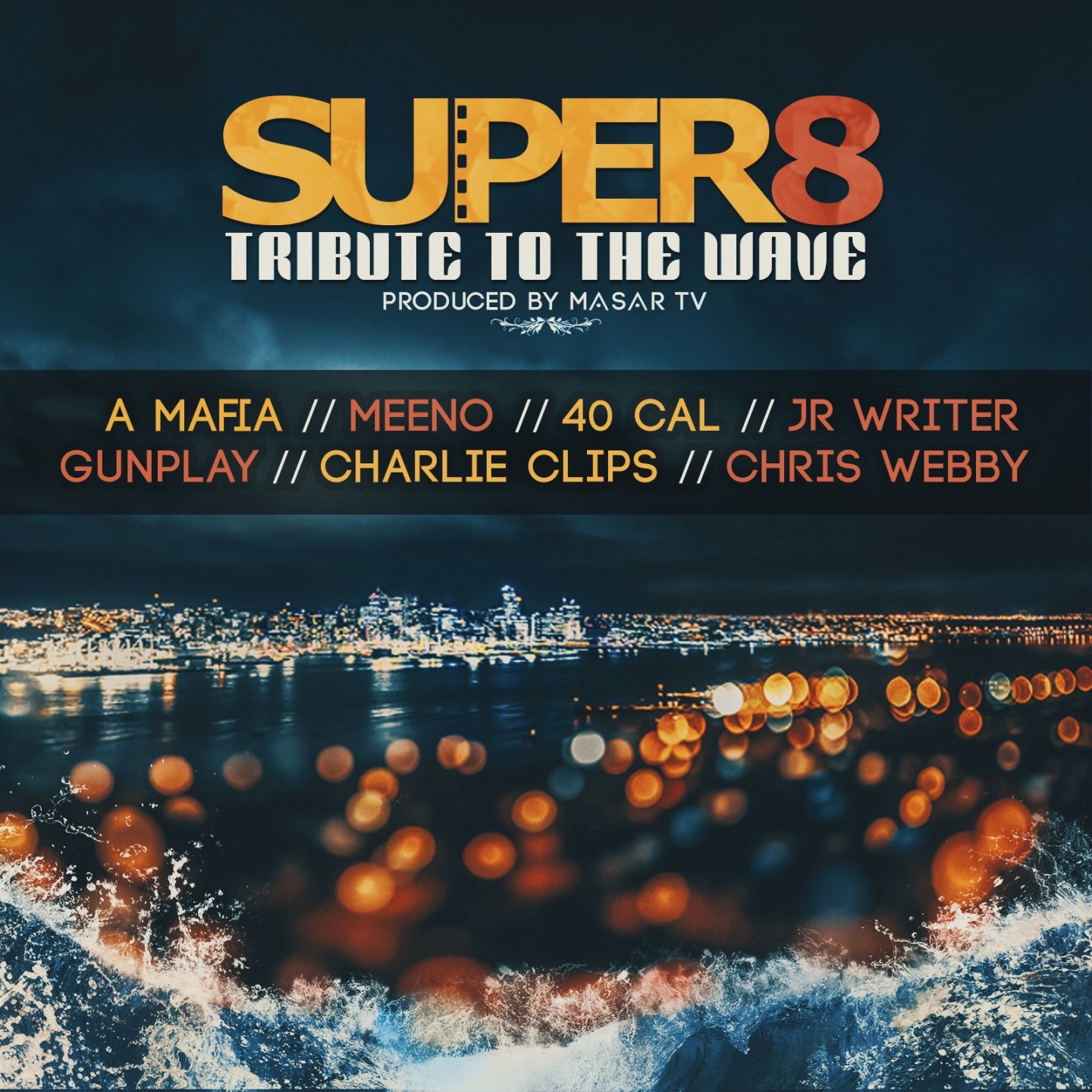 Super 8 (feat. A Mafia, Meeno, 40 Cal, JR Writer, Gunplay, Charlie Clips & Chris Webby) [Tribute to  album cover