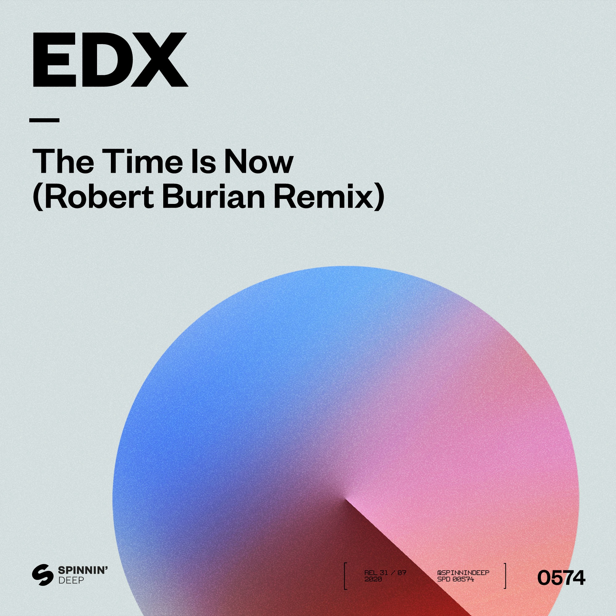 The Time Is Now (Robert Burian Remix) - Single album cover