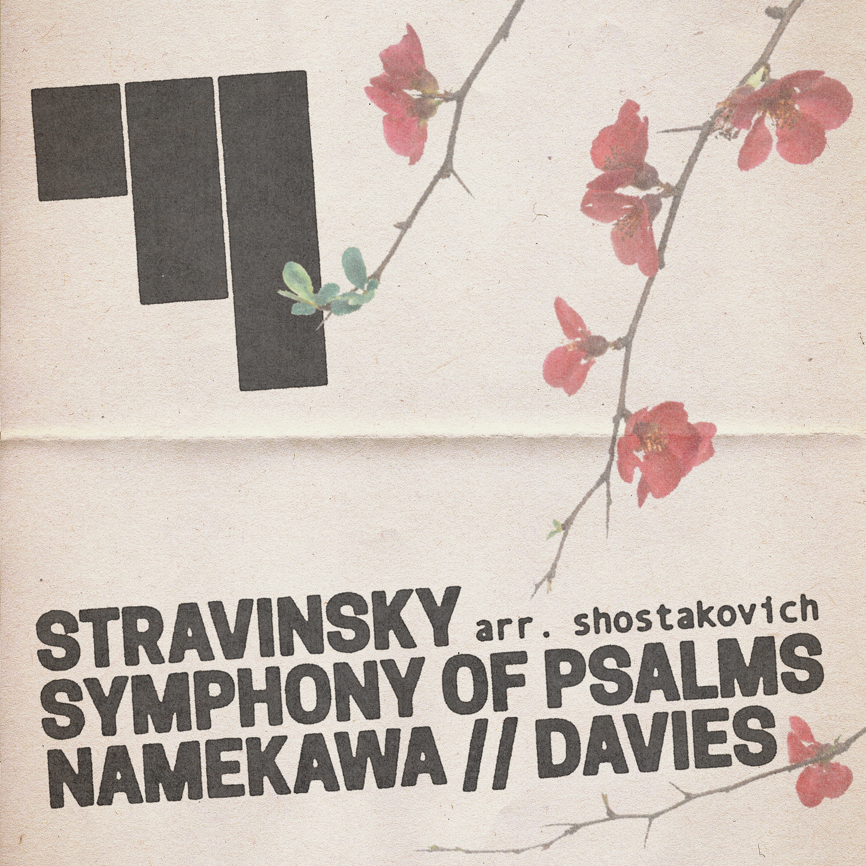 Stravinsky: Symphony of Psalms (Arr. Shostakovich) - EP album cover