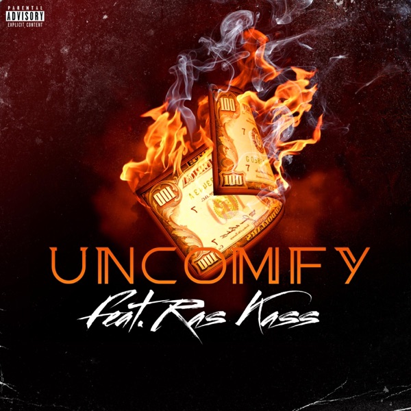 UNCOMFY (feat. Ras Kass) - Single album cover