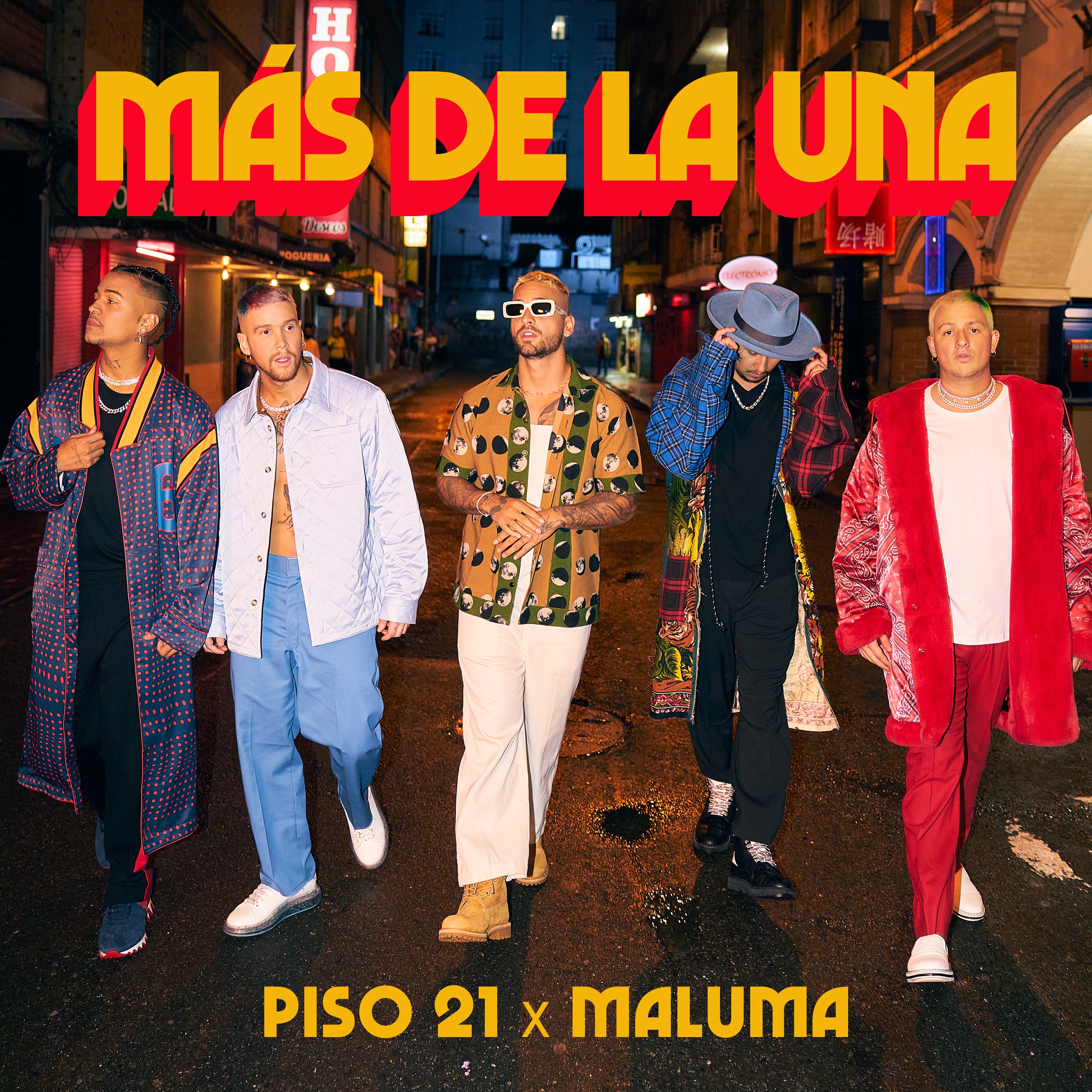 Más de la Una - Single album cover