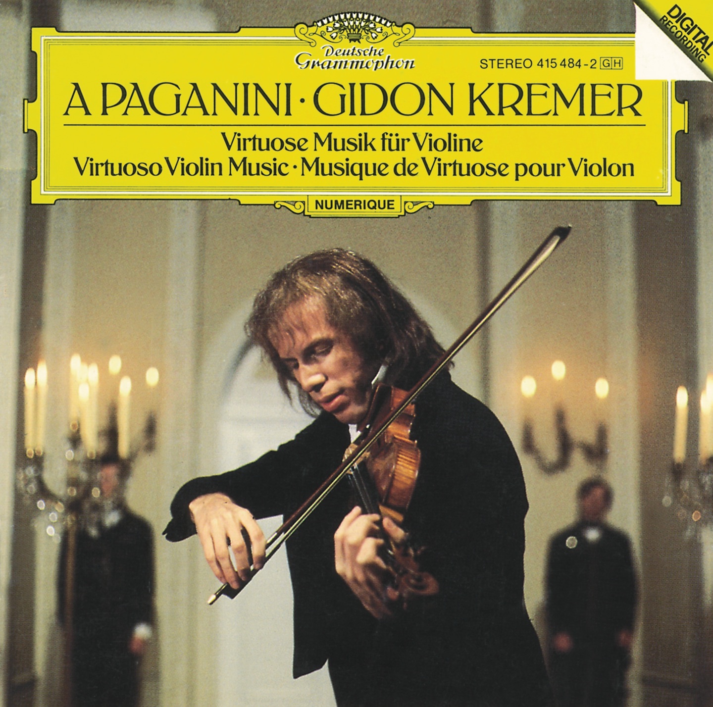 A Paganini - Virtuoso Violin Music album cover