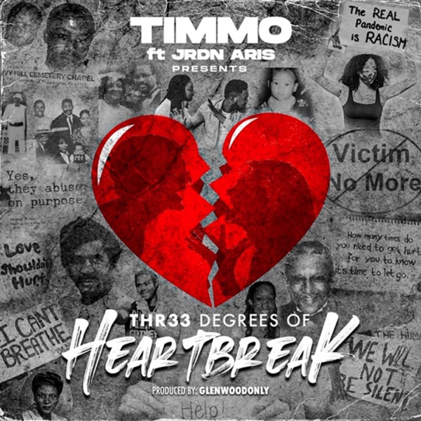 3 Degrees of Heartbreak (feat. Jrdn) [Radio Edit] - Single album cover