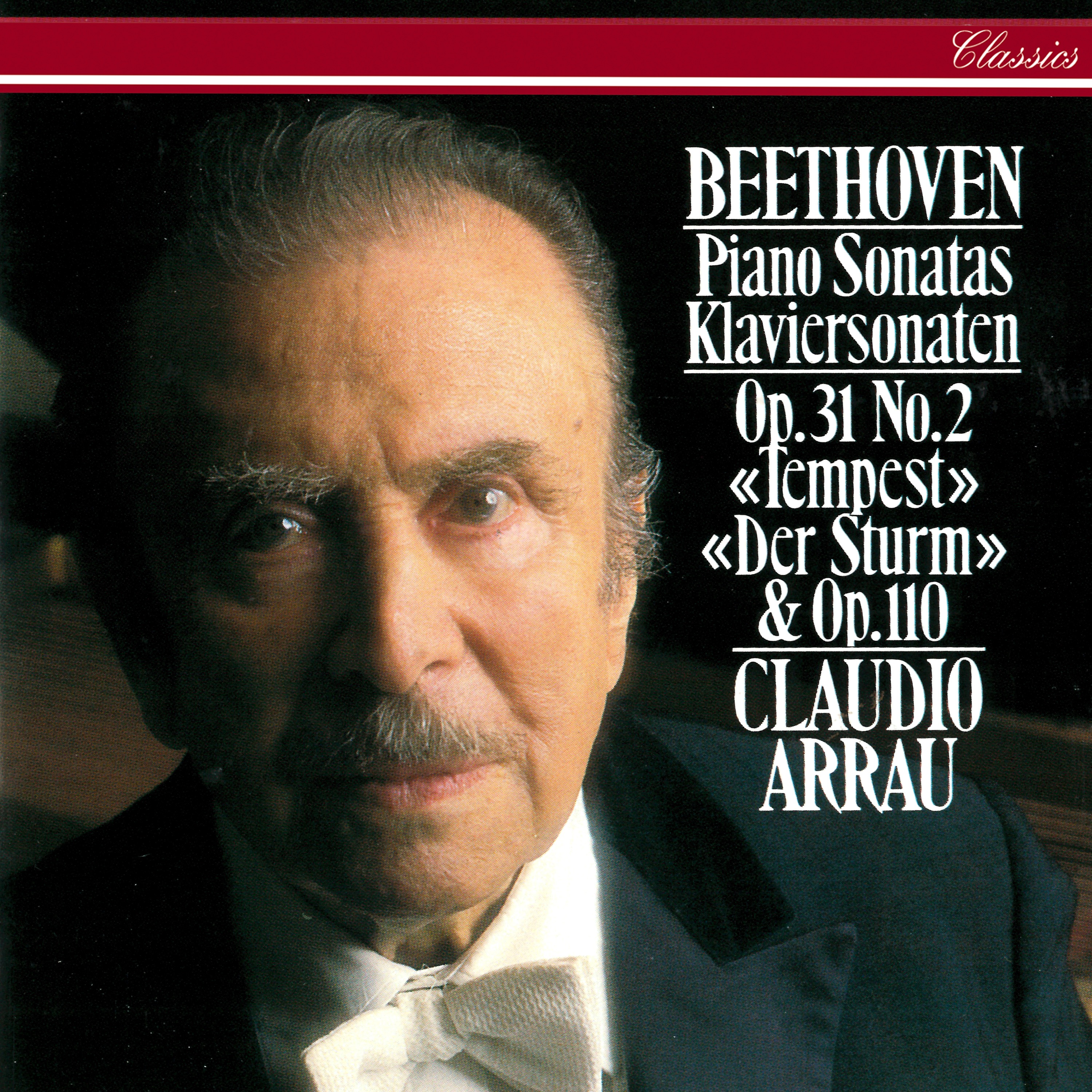 Beethoven: Piano Sonatas Nos. 17 "Tempest" & 31 album cover
