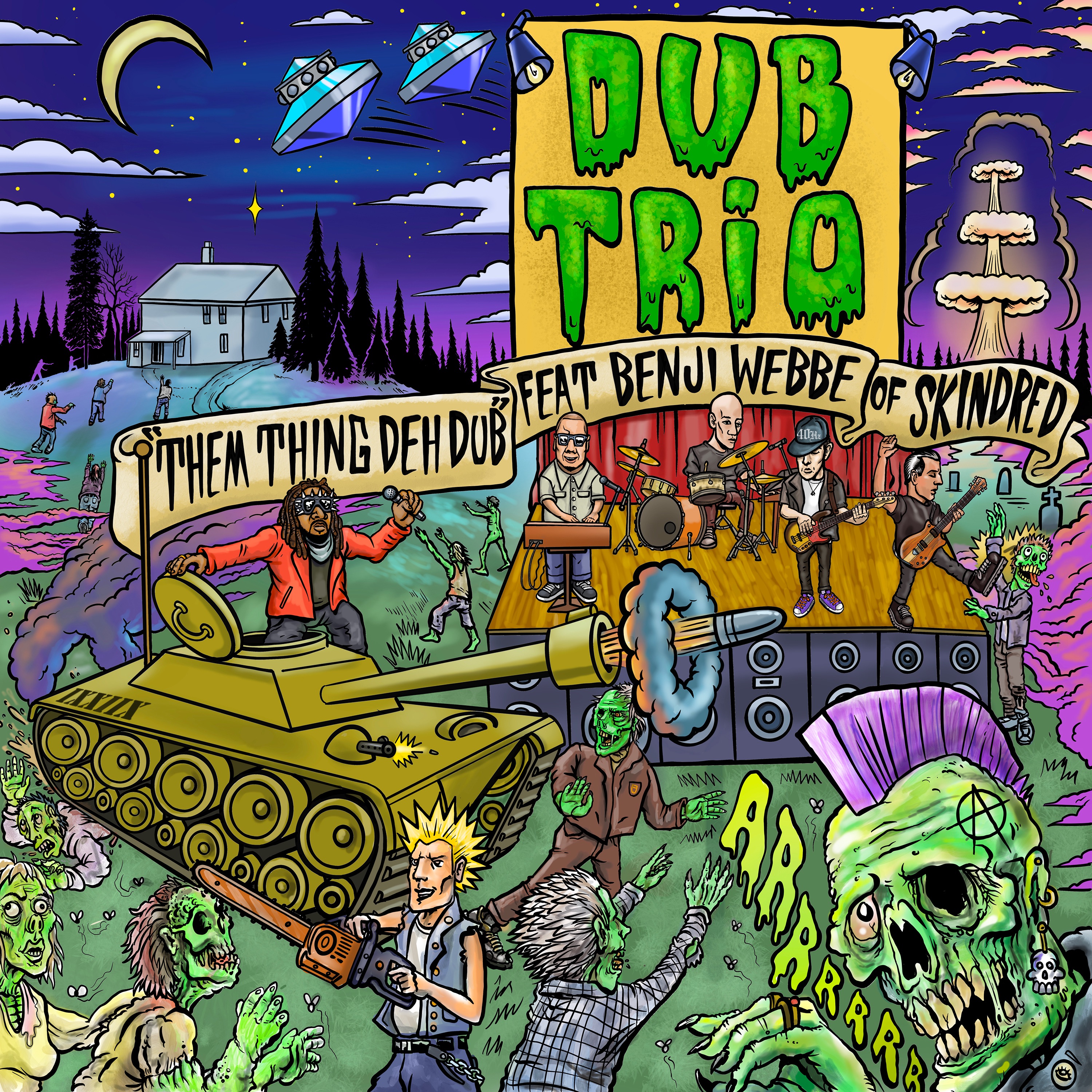 Them Thing Deh Dub (feat. Skindred) - Single album cover