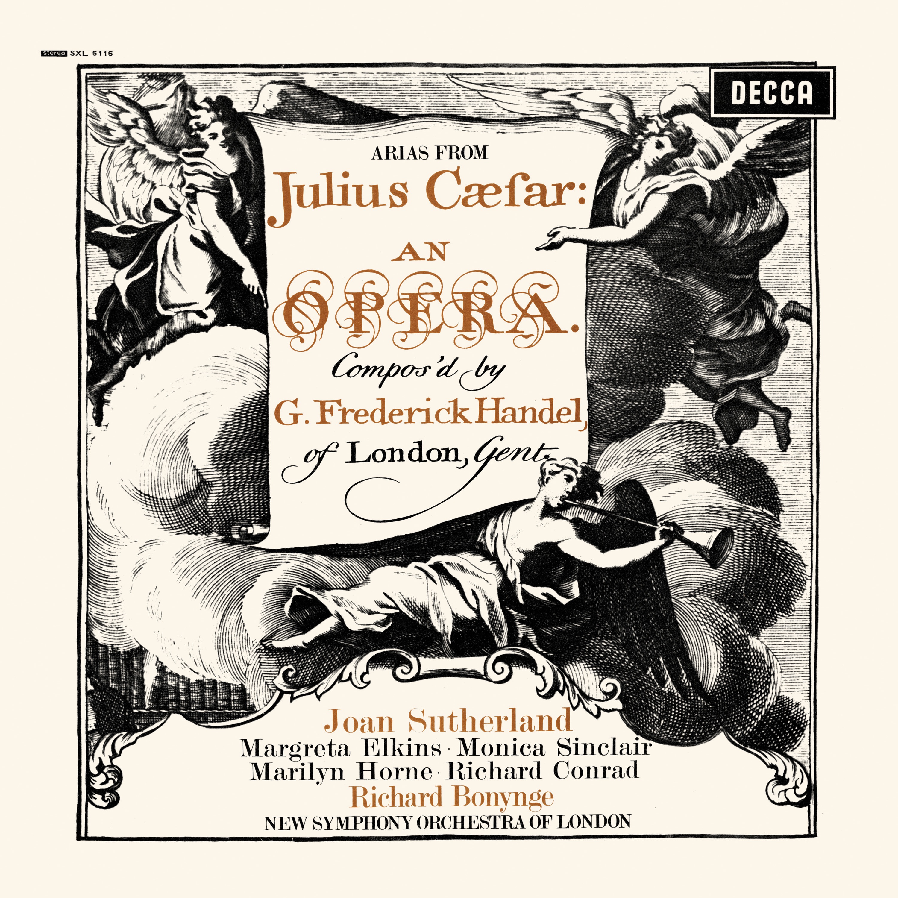 Handel: Giulio Cesare – Excerpts (Opera Gala – Volume 7) album cover