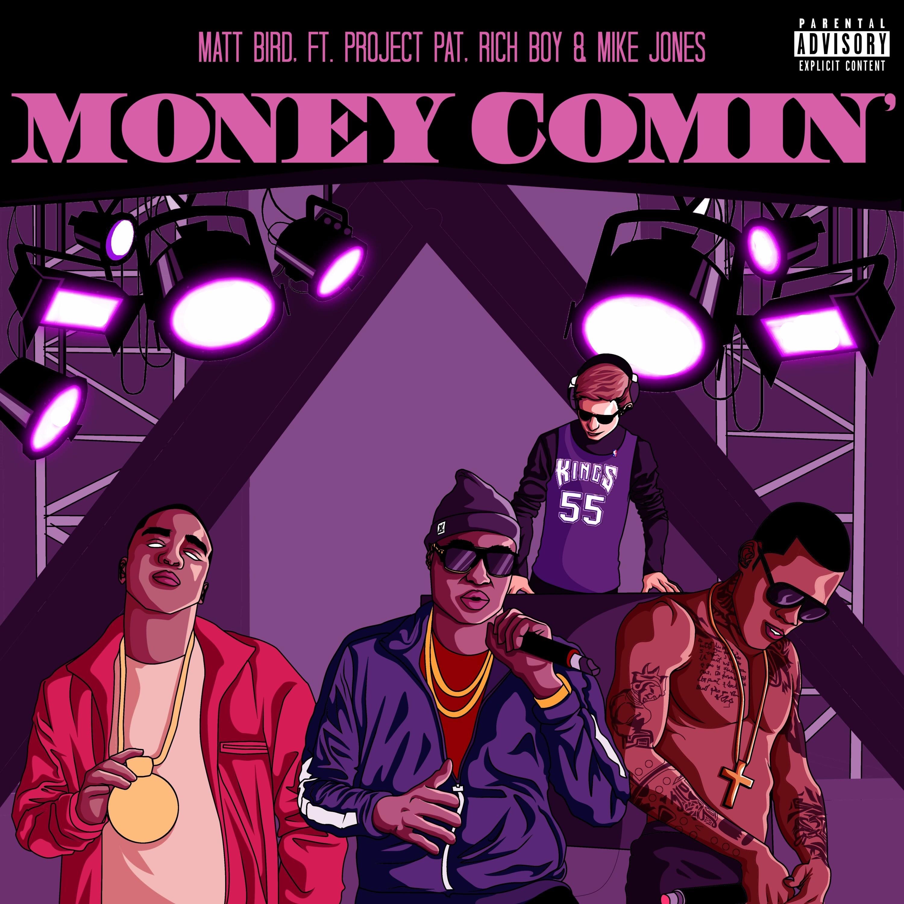 Money Comin' (feat. Project Pat, Rich Boy & Mike Jones) - Single album cover