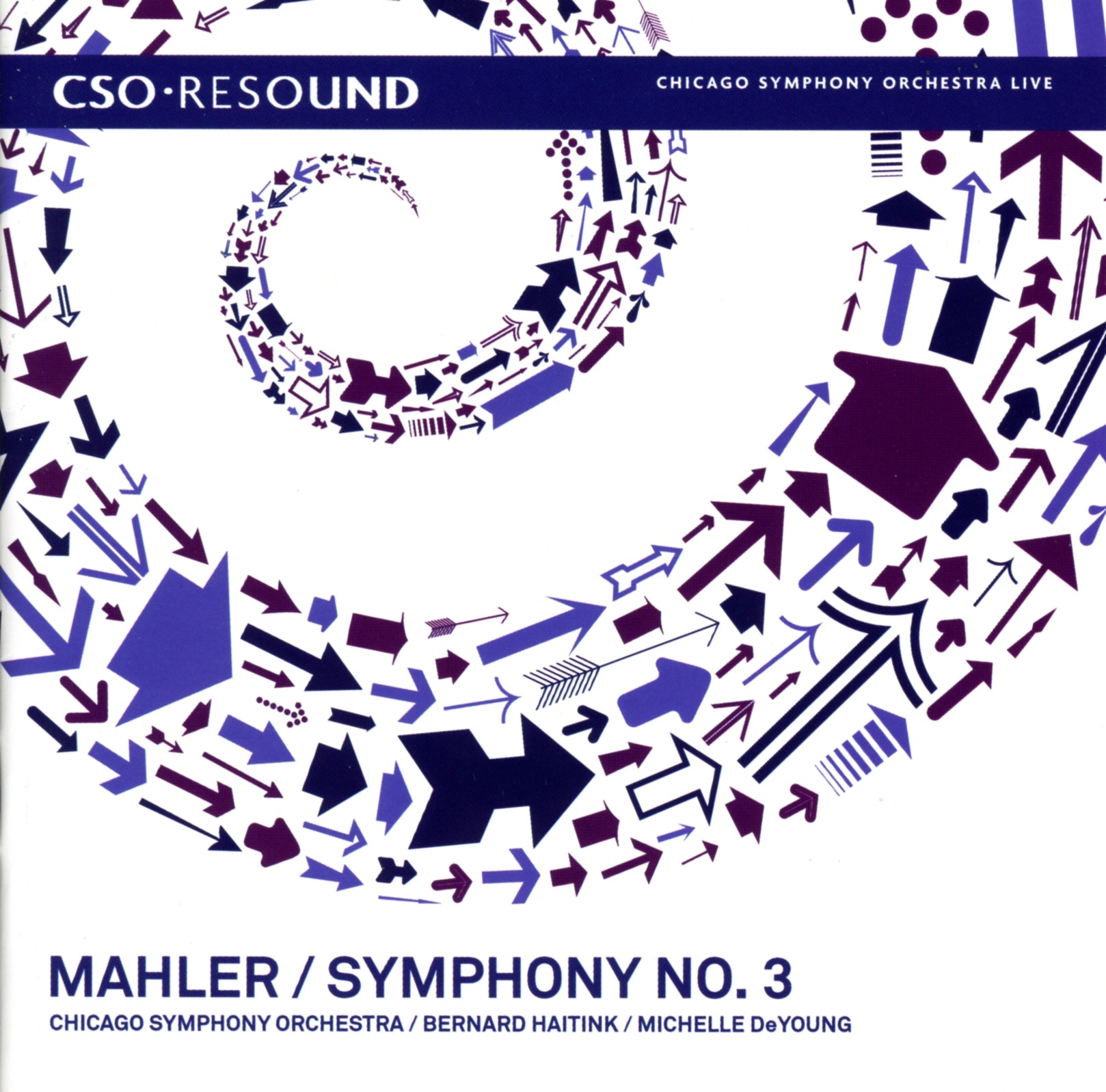 CSO Resound - Mahler: Symphony No. 3 album cover