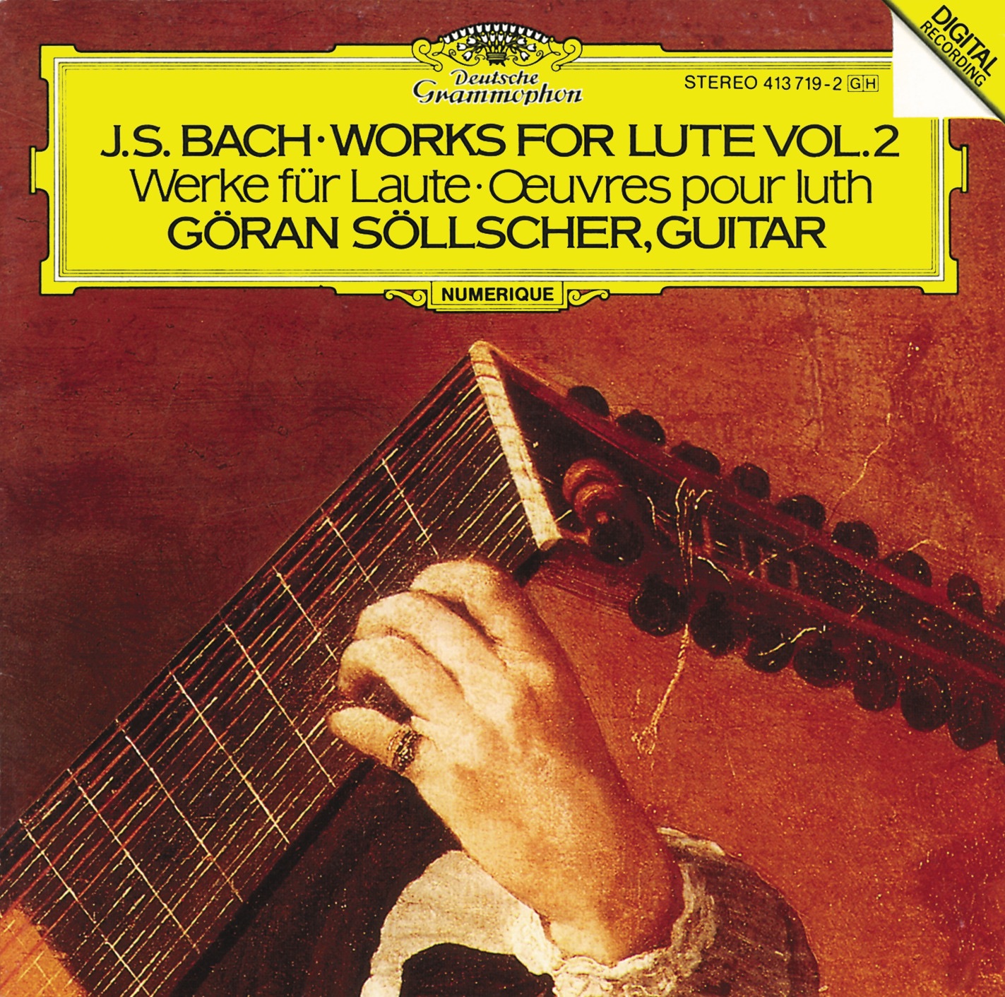 Bach, J.S. : Works for Lute Vol.2 album cover