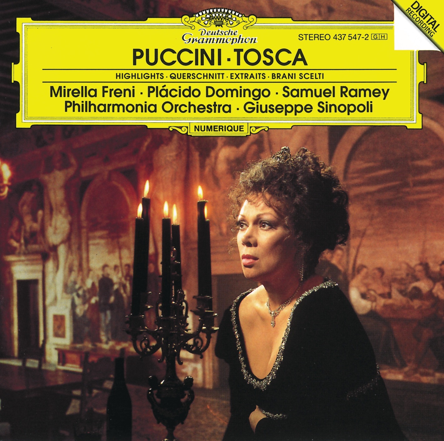 Puccini: Tosca (Highlights) album cover