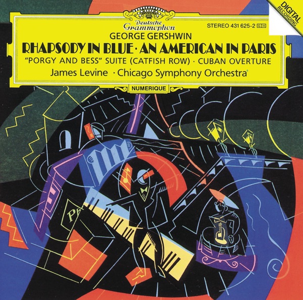 Gershwin: Rhapsody in Blue; an American in Paris album cover