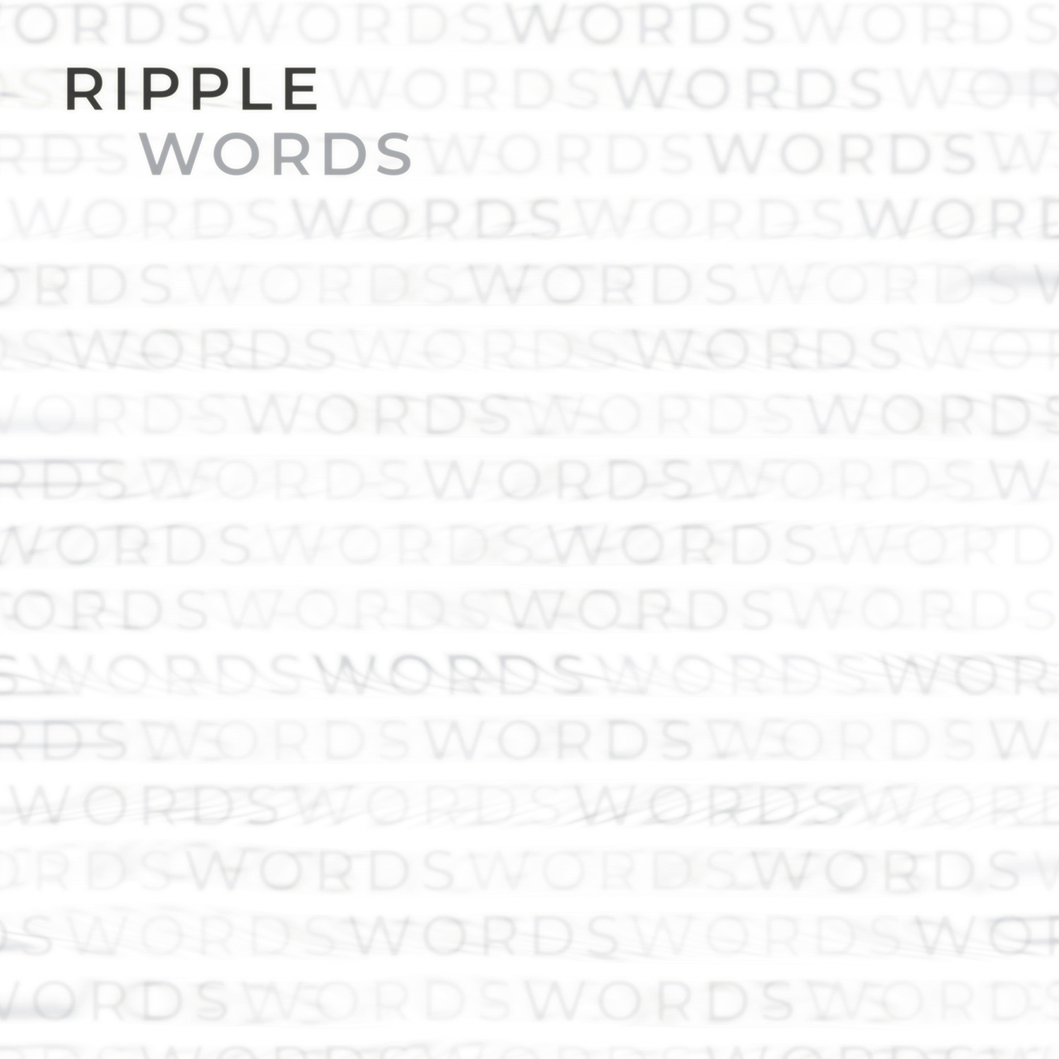 Words - Single album cover