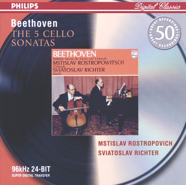 Beethoven: The Cello Sonatas album cover