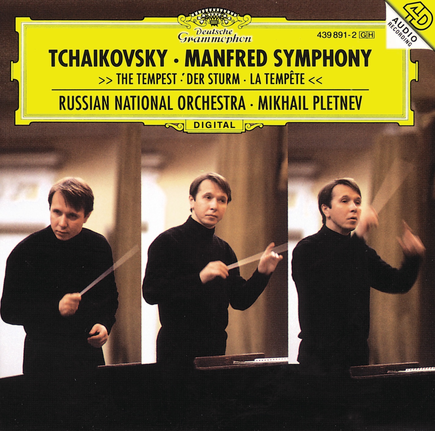 Tchaikovsky: Manfred Symphony, The Tempest album cover
