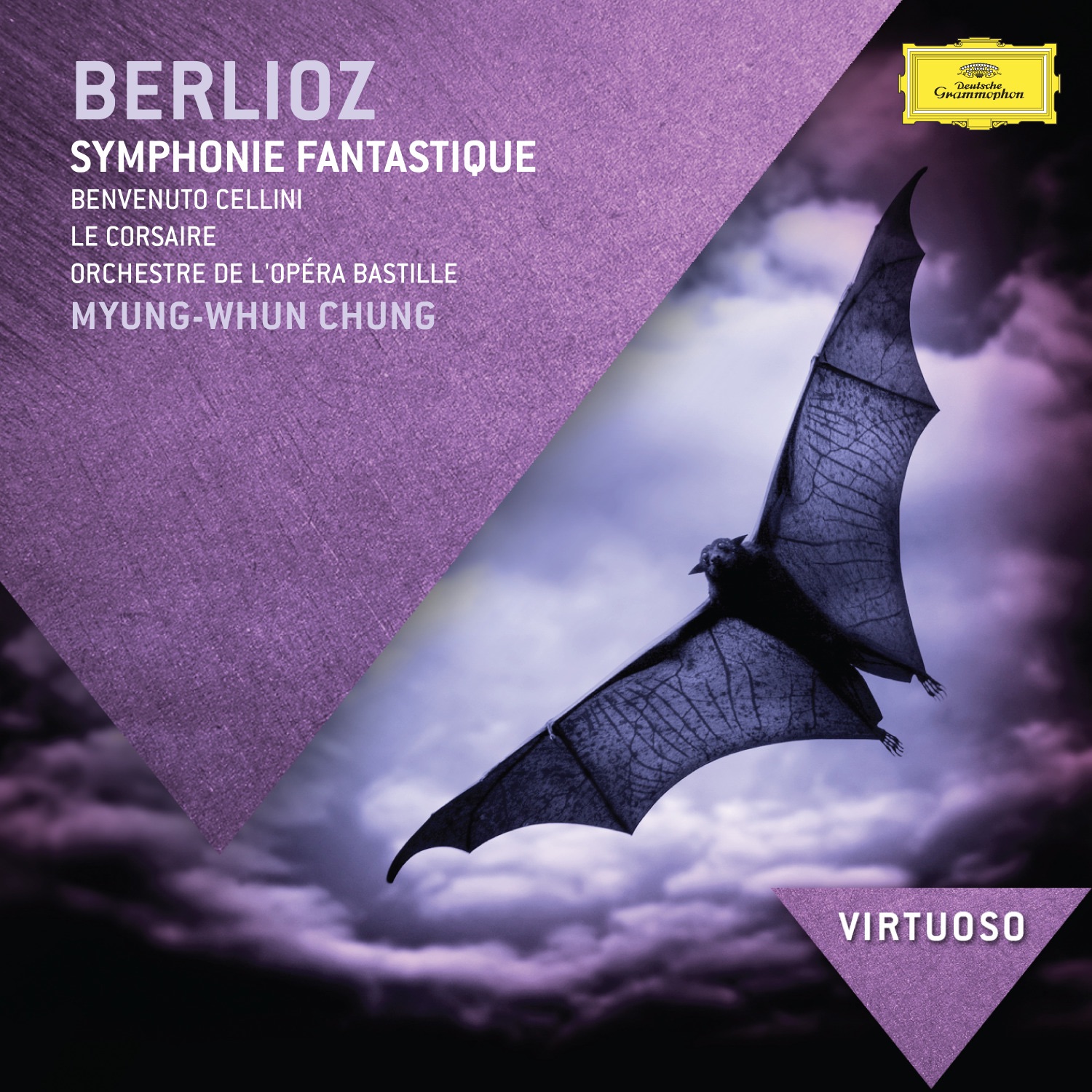Berlioz: Symphonie fantastique, Benvenuto Cellini, Le corsaire album cover