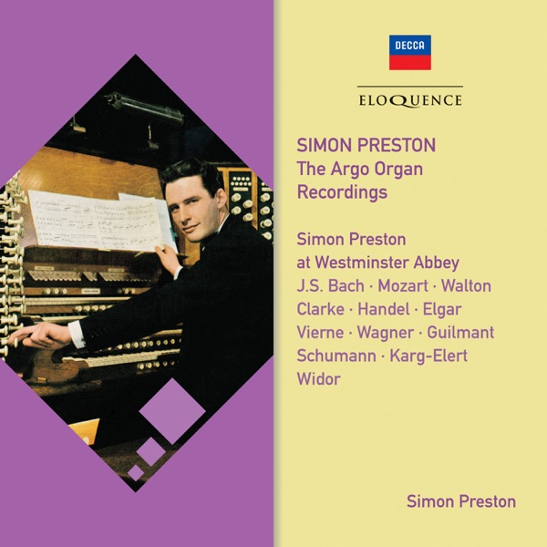 Simon Preston at Westminster Abbey album cover