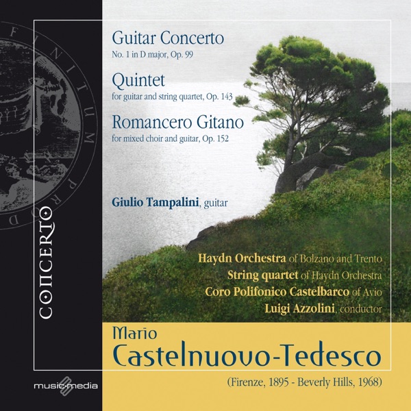 Castelnuovo-Tedesco: Guitar Concerto & Quintet, Romancero album cover