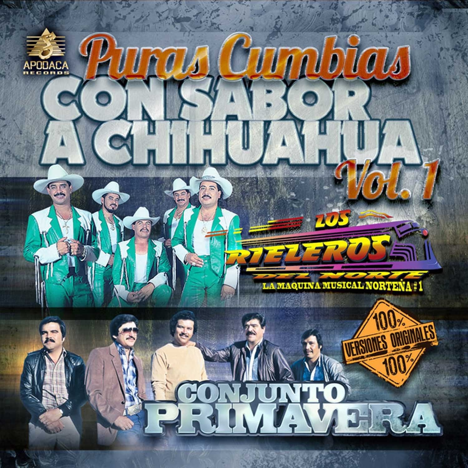Puras Cumbias Con Sabor a Chihuahua, Vol. 1 album cover