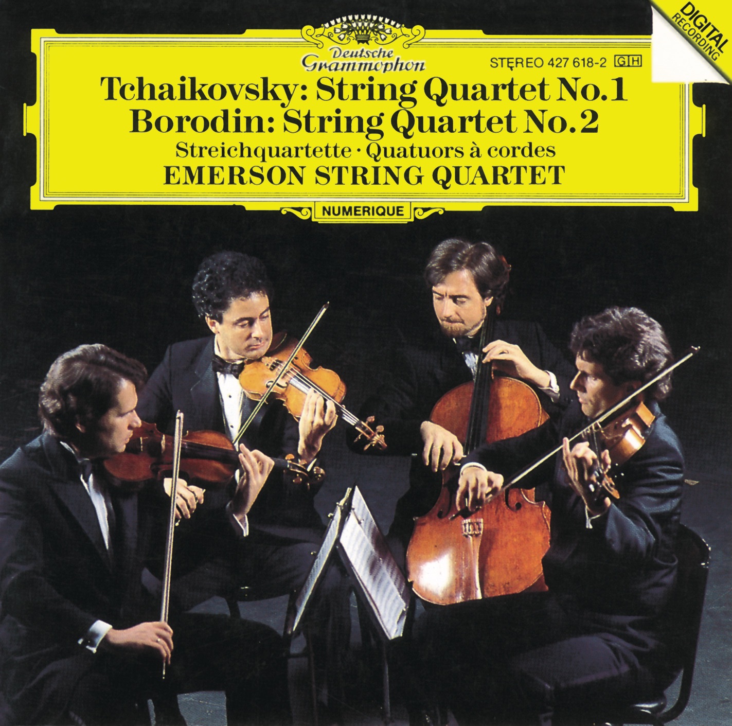Tchaikovsky: String Quartet No. 1 - Borodin: String Quartet No. 2 album cover