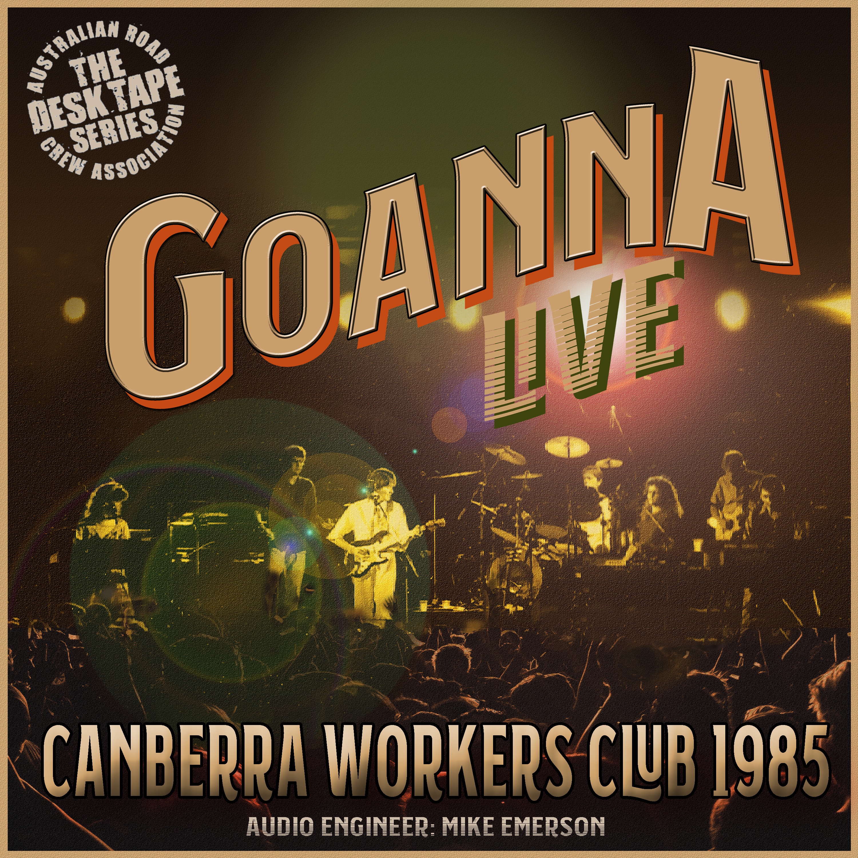 Live at the Canberra Workers Club 1985 album cover