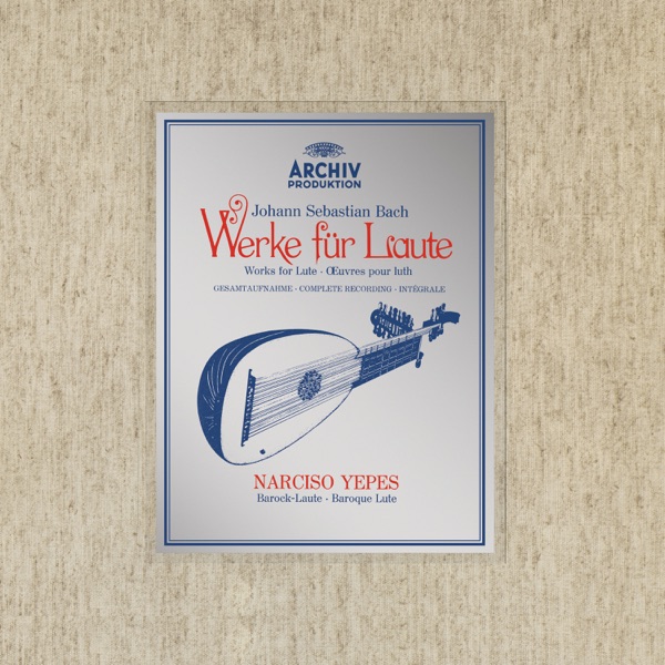 J.S. Bach: Works for Lute album cover