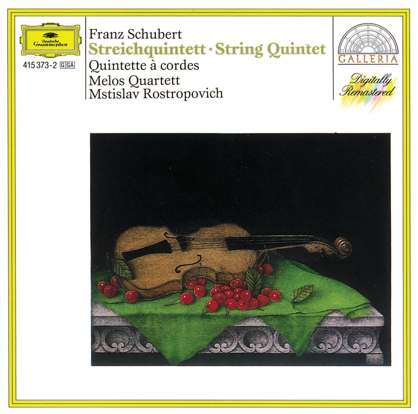 Schubert: String Quintet D.956 album cover