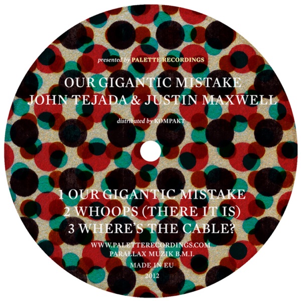 Our Gigantic Mistake - EP album cover