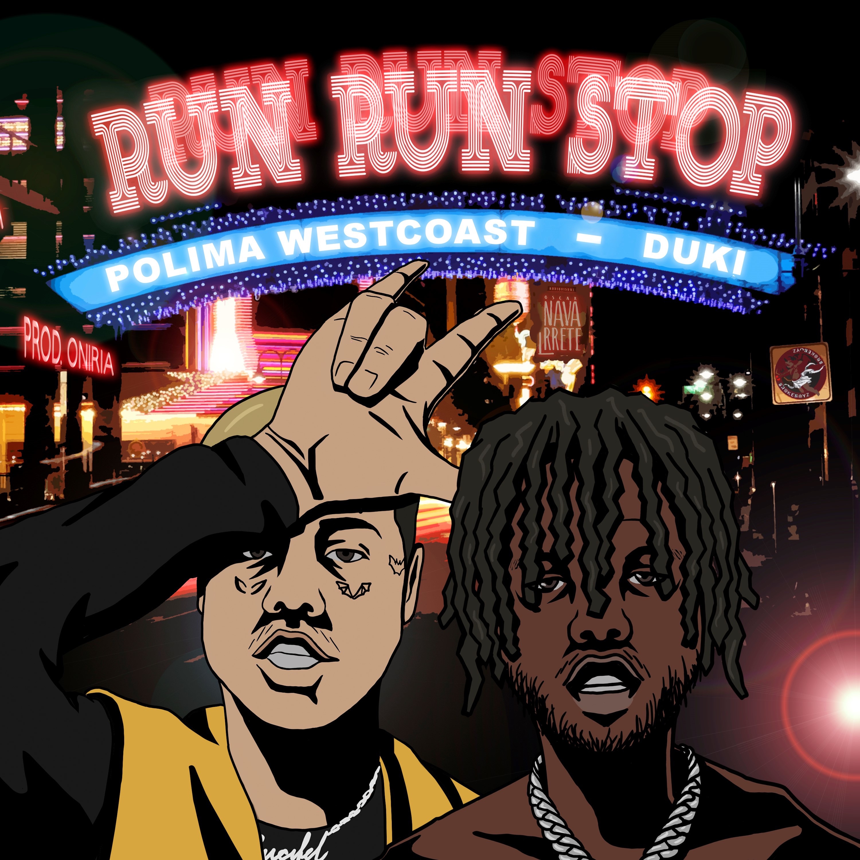 Run Run Stop (feat. Oniria) - Single album cover