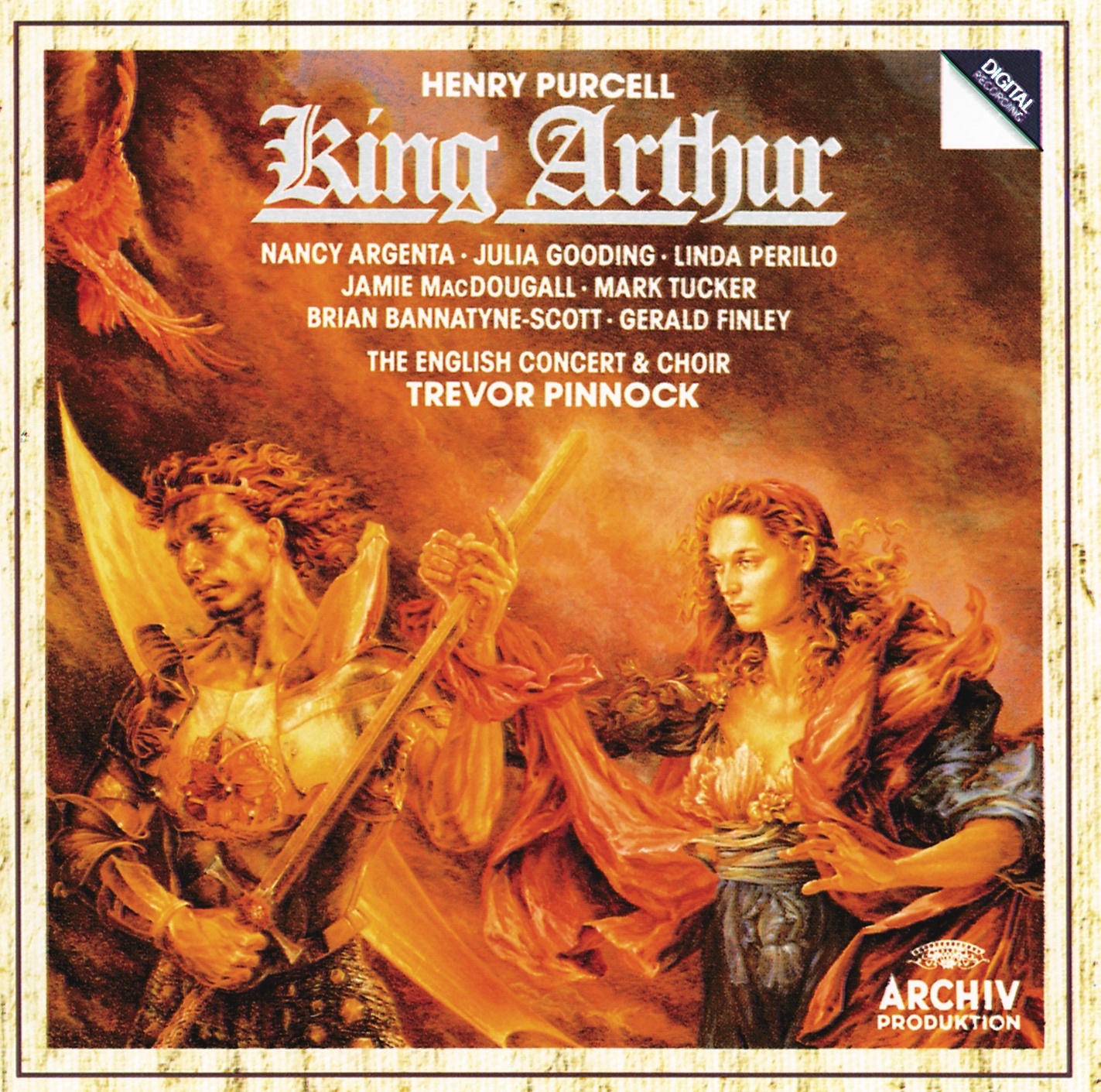 Purcell: King Arthur album cover