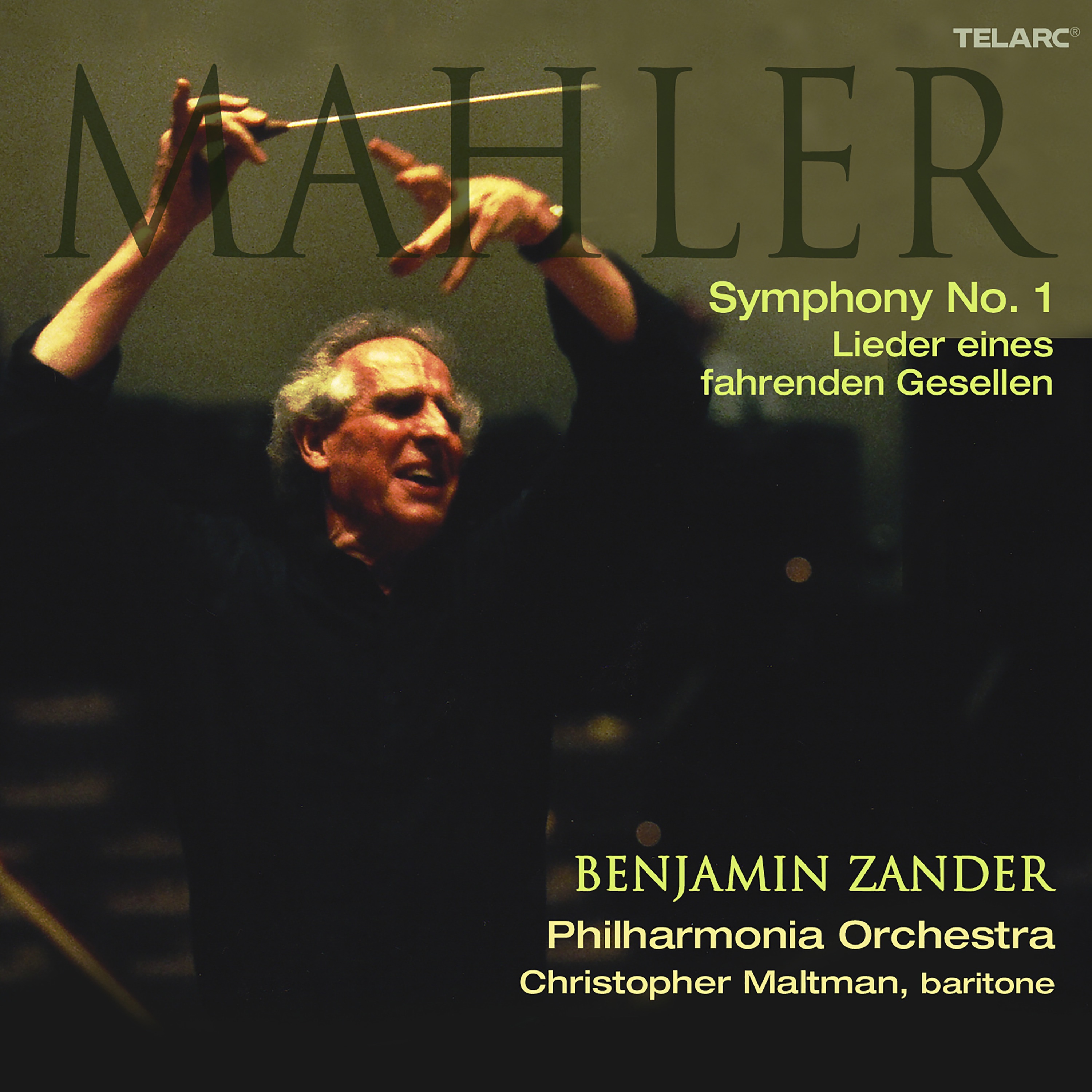 Mahler: Symphony No. 1 in D Major & Lieder eines fahrenden Gesellen album cover