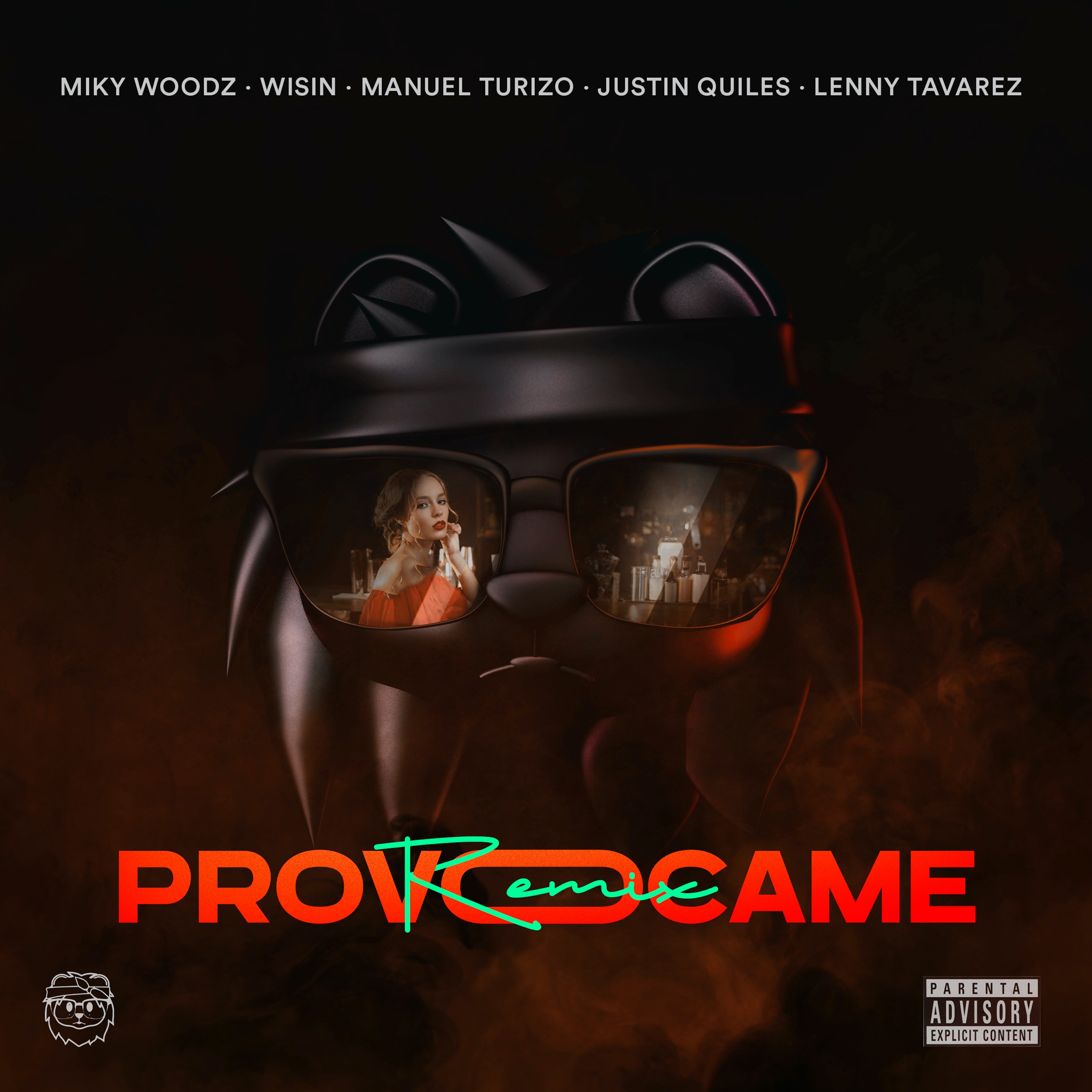Provócame (feat. Justin Quiles & Lenny Tavárez) [Remix] - Single album cover