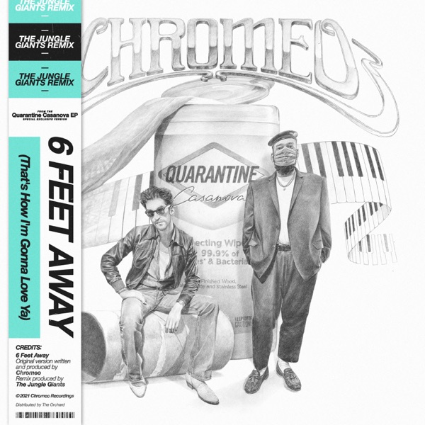 6 Feet Away (The Jungle Giants Remix) - Single album cover