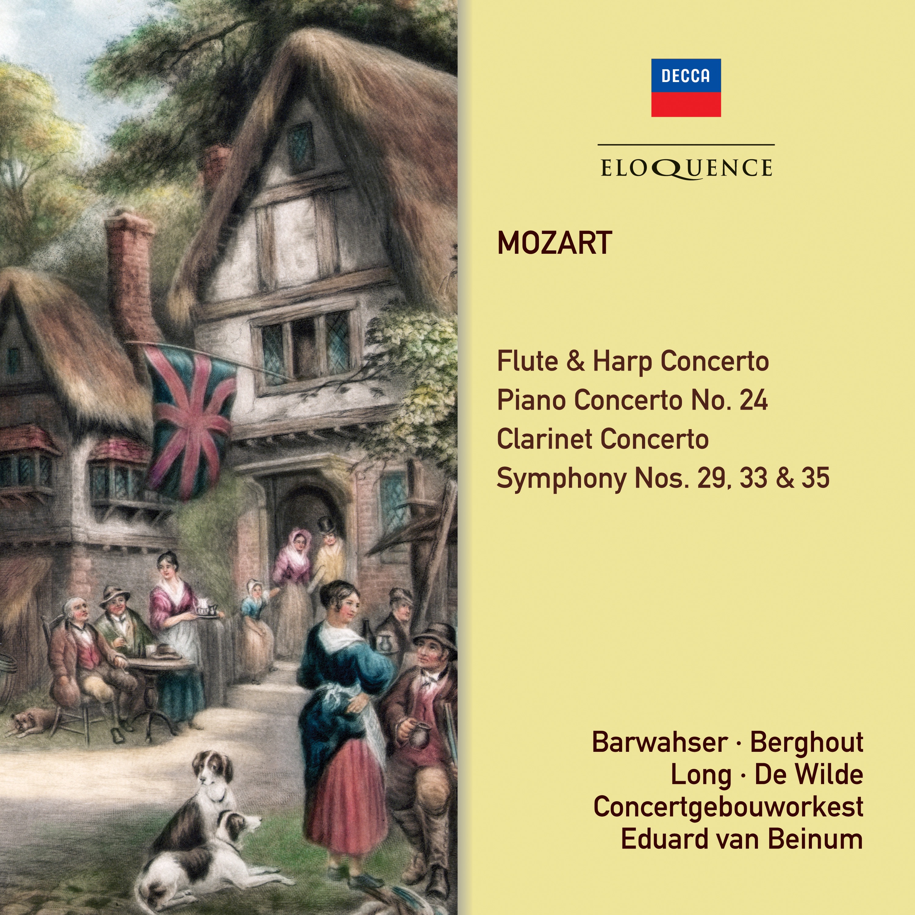 Mozart: Symphonies and Concertos album cover