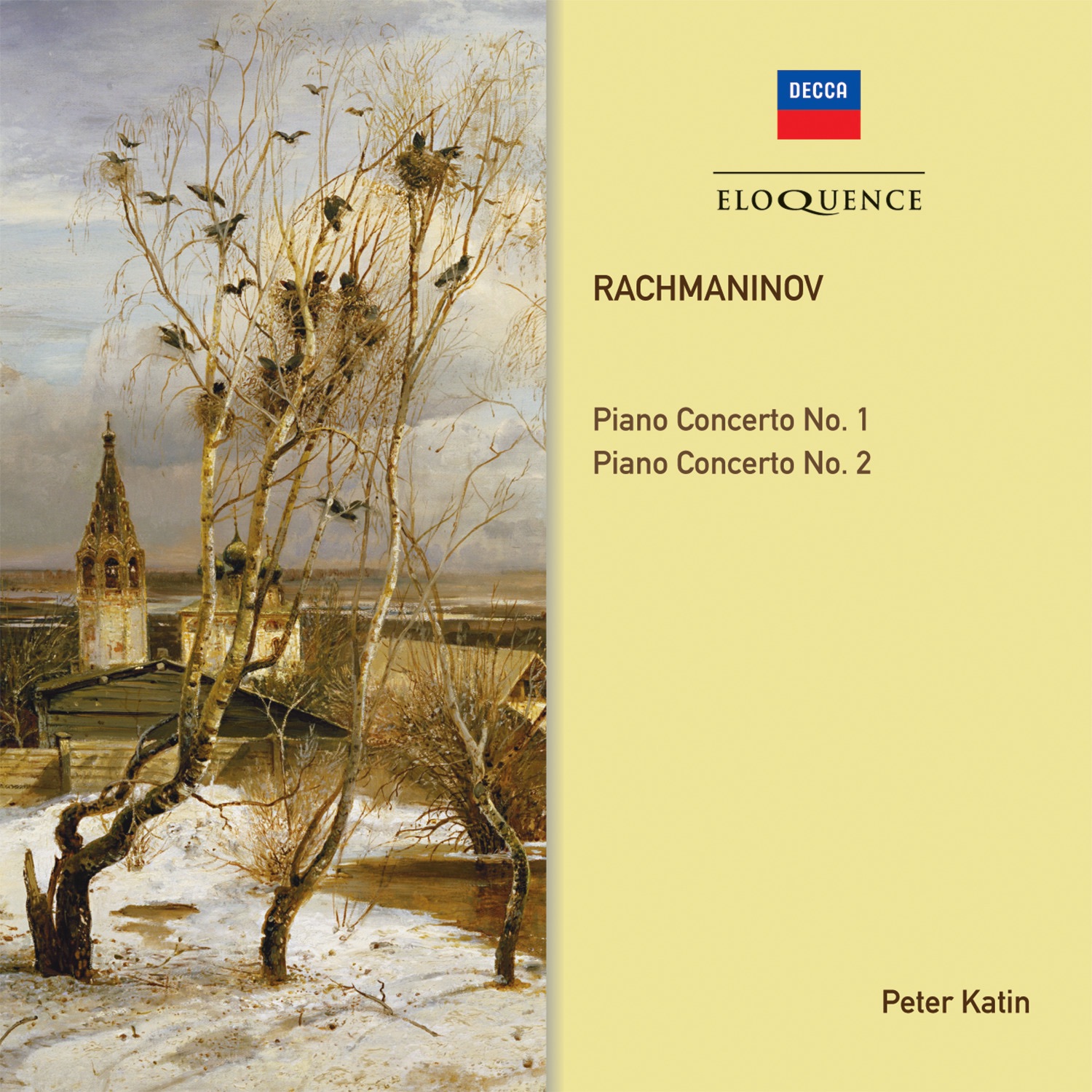 Rachmaninov: Piano Concertos No. 1 & 2 album cover