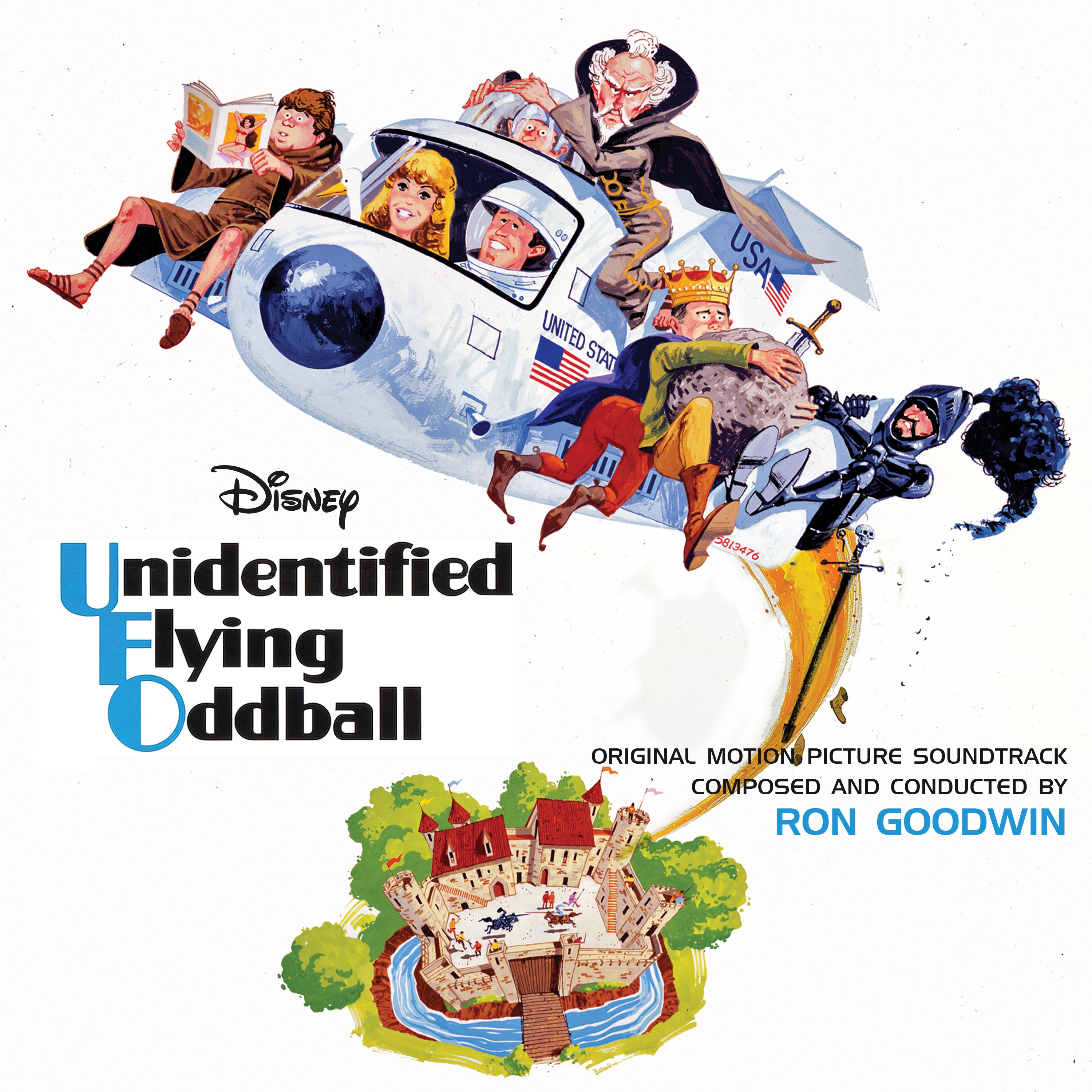 Unidentified Flying Oddball (Original Motion Picture Soundtrack) album cover