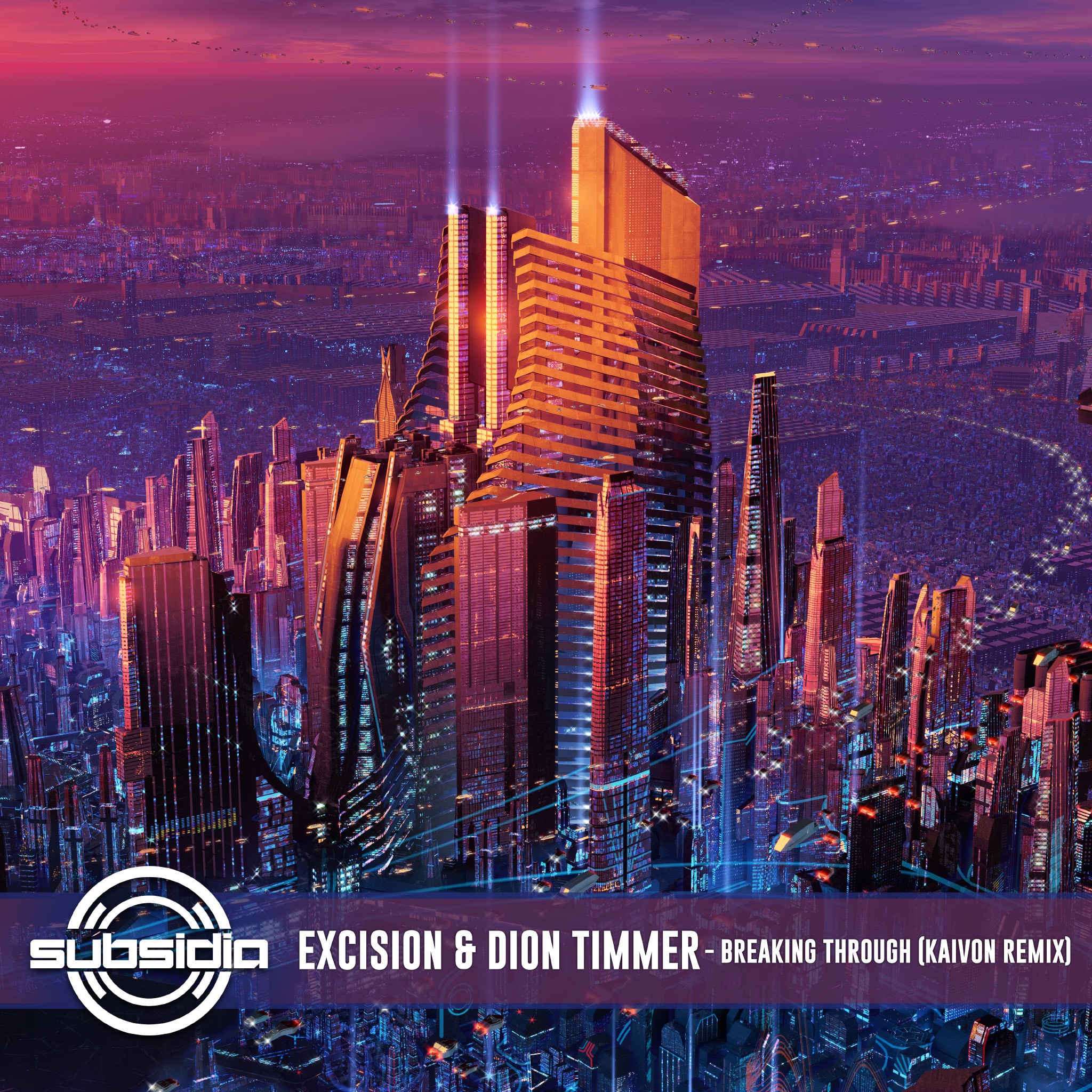 Breaking Through (Kaivon Remix) - Single album cover