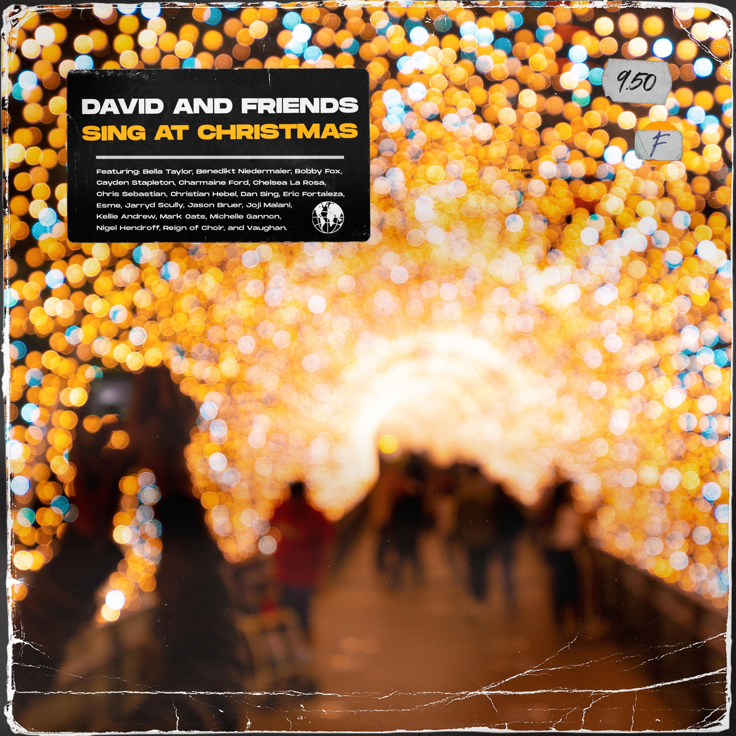 David and Friends Sing at Christmas album cover