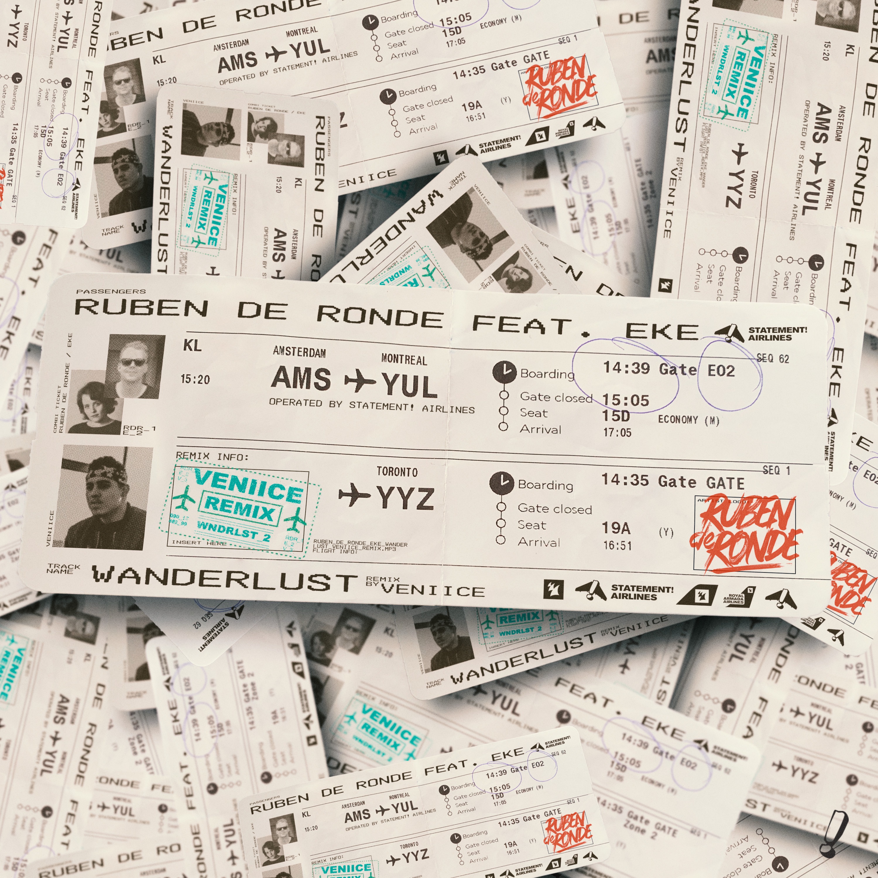 Wanderlust (feat. EKE) [Veniice Remix] - Single album cover